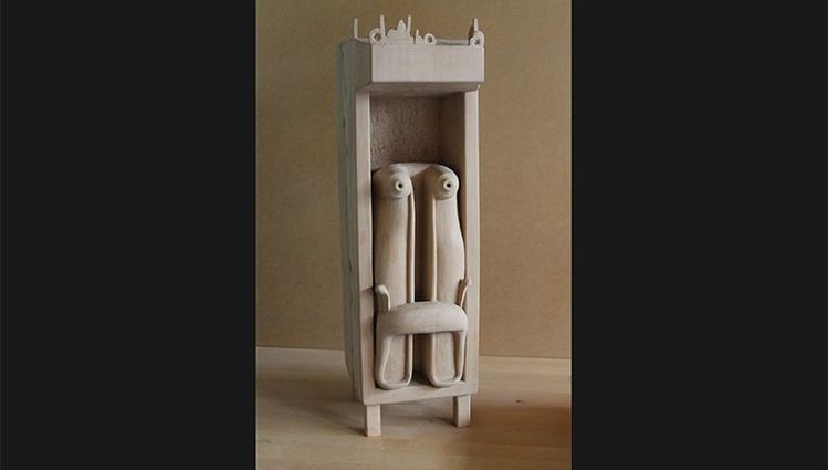 Titre - sculpture en bois